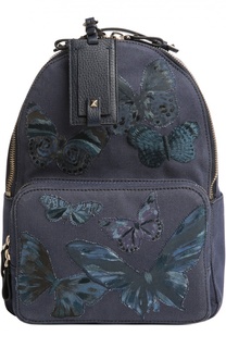Рюкзак с нашивками в виде бабочек Valentino