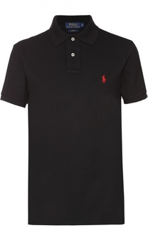 Хлопковое поло с короткими рукавами Polo Ralph Lauren
