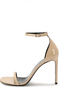 Лаковые босоножки Jane на шпильке Saint Laurent