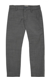 Брюки прямого кроя с добавлением шерсти Giorgio Armani