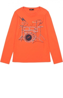 Хлопковый лонгслив с принтом Jean Paul Gaultier