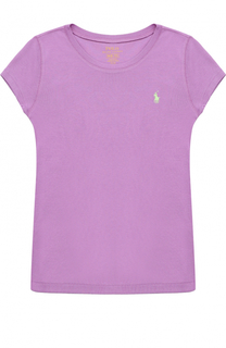Футболка джерси с логотипом бренда Polo Ralph Lauren