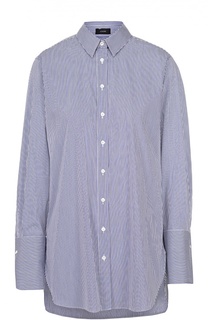 Блуза свободного кроя в контрастную полоску Joseph