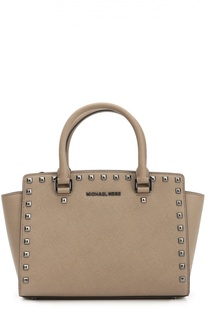 Сумка Selma Medium с металлическими заклепками MICHAEL Michael Kors