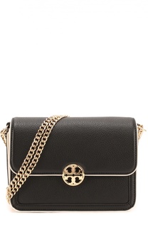 Сумка Duet Chain из комбинированной кожи Tory Burch