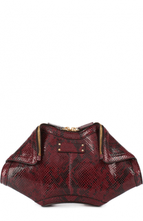Клатч De Manta с тиснением Alexander McQueen