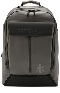 Текстильный рюкзак с отделкой из натуральной кожи Premiata