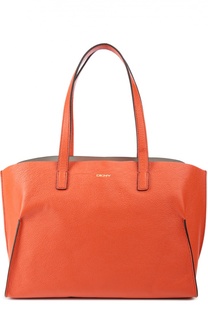 Кожаная сумка-шоппер Chelsea DKNY