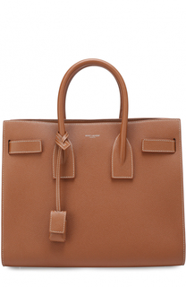 Сумка Sac De Jour Small с контрастной прострочкой Saint Laurent
