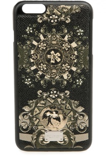 Кожаный чехол для iPhone 6 Plus с принтом Dolce &amp; Gabbana