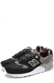 Комбинированные кроссовки 999 на шнуровке New Balance