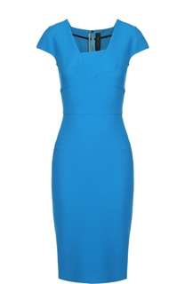 Платье-футляр с асимметричным вырезом Roland Mouret