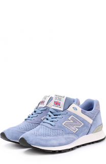 Замшевые кроссовки 576 с перфорацией New Balance