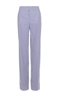 Хлопковые широкие брюки в полоску Dsquared2