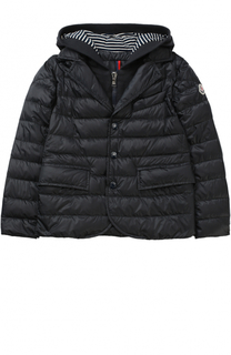 Пуховая куртка с капюшоном Moncler Enfant