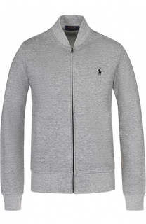 Хлопковая толстовка на молнии Polo Ralph Lauren