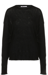 Пуловер свободного кроя с круглым вырезом T by Alexander Wang
