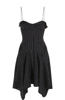 Мини-платье в полоску на тонких бретельках Isabel Marant