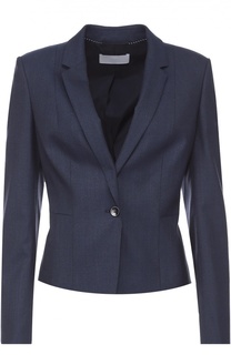 Приталенный жакет на одной пуговице HUGO