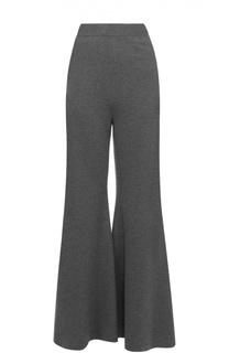 Шерстяные расклешенные брюки с карманами Stella McCartney