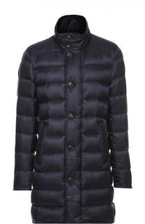 Удлиненный стеганый пуховик Monier Moncler