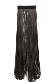 Плиссированная юбка-макси с металлизированной отделкой Alice + Olivia