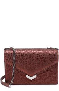Сумка Leila из тисненой кожи Jimmy Choo