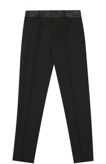 Шерстяные брюки прямого кроя Jean Paul Gaultier