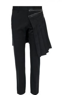 Шерстяные брюки Admiral с декоративным килтом Dsquared2