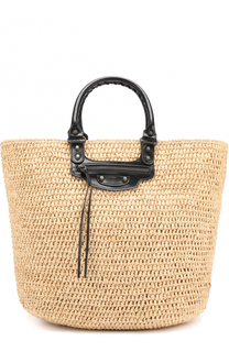 Сумка Panier из рафии Balenciaga