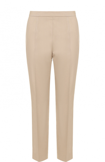 Укороченные брюки прямого кроя со стрелками Escada