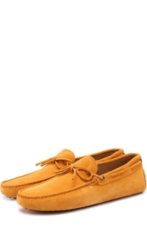 Замшевые мокасины Gommino Driver Tod’s
