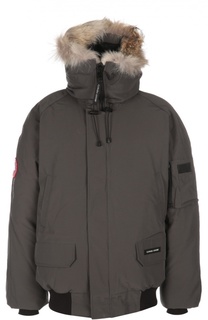 Пуховый бомбер Chilliwack с капюшоном Canada Goose