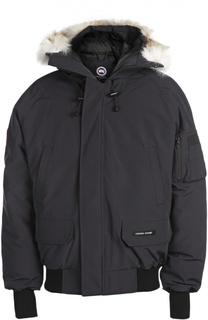 Пуховый бомбер Chilliwack с капюшоном Canada Goose
