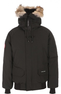 Пуховый бомбер Chilliwack с капюшоном Canada Goose