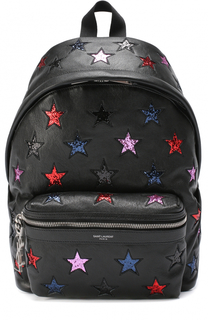 Рюкзак City Mini Star с аппликацией Saint Laurent