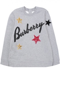 Свитшот с декоративной отделкой Burberry