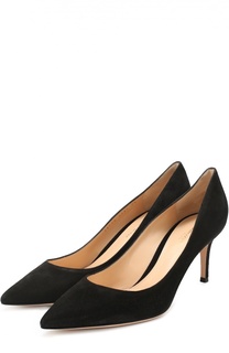 Замшевые туфли Classic на шпильке Gianvito Rossi
