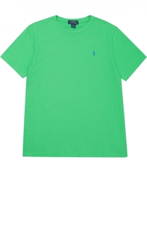 Футболка джерси с логотипом бренда Polo Ralph Lauren