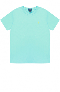 Футболка джерси с логотипом бренда Polo Ralph Lauren