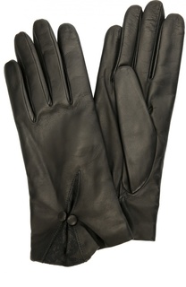 Кожаные перчатки с декором Sermoneta Gloves