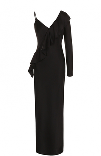 Приталенное платье-макси асимметричного кроя Diane Von Furstenberg