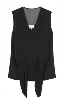 Шелковый топ с V-образным вырезом 3.1 Phillip Lim