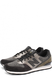 Замшевые кроссовки 996 с текстильной вставкой New Balance