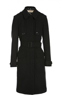 Пальто с поясом Burberry