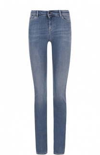 Джинсы-скинни с потертостями Armani Jeans