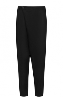 Льняные брюки свободного кроя с заниженной линией шага Isabel Benenato