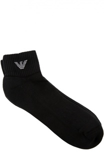 Комплект носков из эластичного хлопка Emporio Armani