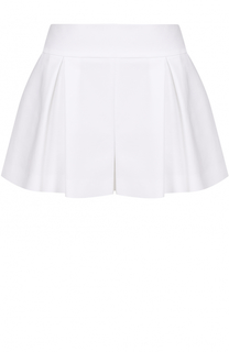 Хлопковые мини-шорты с защипами REDVALENTINO