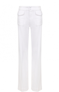 Расклешенные джинсы со стрелками и накладными карманами Victoria by Victoria Beckham